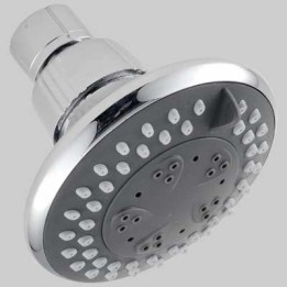 SOFFIONE DOCCIA ZURIGO ABS 3 GETTI - Cromato
