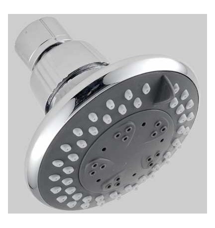 SOFFIONE DOCCIA ZURIGO ABS 3 GETTI - Cromato