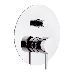 MONOCOMANDO INCASSO DOCCIA C/DEVIATORE LINEA ULTRAMINIMAL Cromo