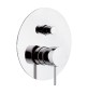 MONOCOMANDO INCASSO DOCCIA C/DEVIATORE LINEA ULTRAMINIMAL Cromo