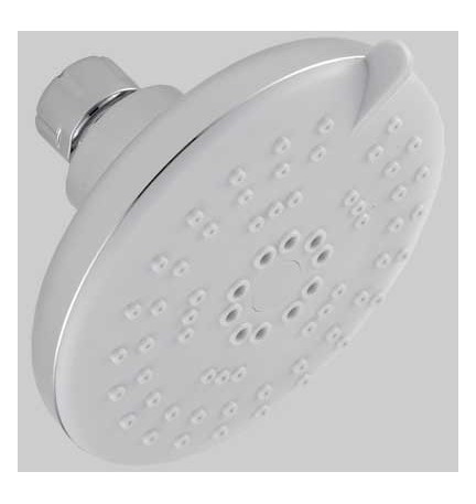 SOFFIONE DOCCIA TIRRENO IN ABS 5 GETTI - Cromato