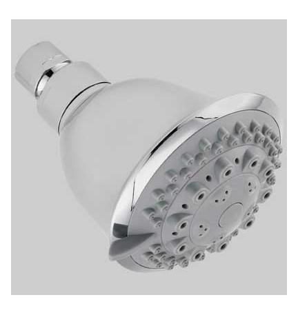 SOFFIONE DOCCIA AUGUSTO IN ABS 5 GETTI - Cromato