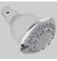 SOFFIONE DOCCIA AUGUSTO IN ABS 5 GETTI - Cromato