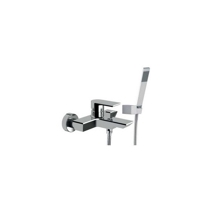 MONOCOMANDO VASCA ESTERNA CON ACCESSORI LINEA AVENUE Cromo