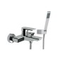 MONOCOMANDO VASCA ESTERNA CON ACCESSORI LINEA AVENUE Cromo