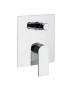 MONOCOMANDO INCASSO DOCCIA CON DEVIATORE LINEA AVENUE Cromo