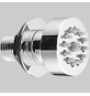 IDROGETTO SNODATO TONDO - Ottone Cromato