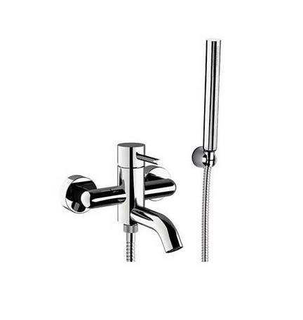 MONOCOMANDO VASCA ESTERNA C/ACCESSORI LINEA NEXT Cromo