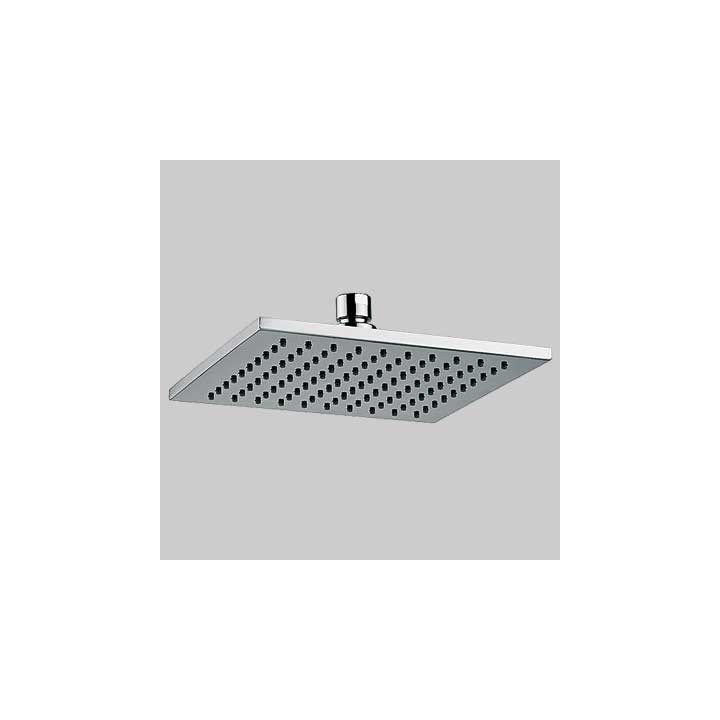 SOFFIONE DOCCIA SATURNO OTTONE CROMATO - 1/2 - 250x250 mm
