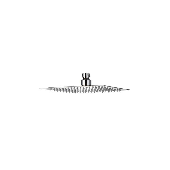 SOFFIONE SLIM H 2 RETTANGOLARE INOX - 300x200