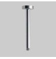 BRACCIO DOCCIA VERTICALE TONDO - 1/2 cm 30 in Ottone