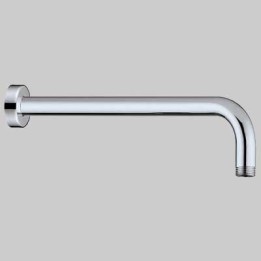 BRACCIO DOCCIA OTTONE CROMATO PEGASO - Cm 40 Ø 22