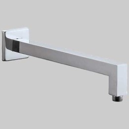 BRACCIO DOCCIA 'CASSIOPEA' OTTONE CROMATO - Cm 35 Ø 25