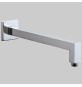 BRACCIO DOCCIA 'CASSIOPEA' OTTONE CROMATO - Cm 35 Ø 25