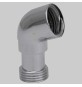 CURVA PER DOCCIA PVC CROMATA - 1/2