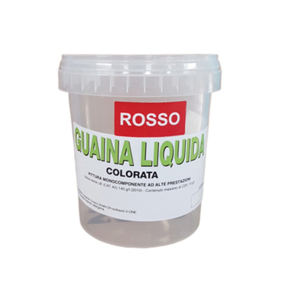 GUAINA LIQUIDA RESINOSA ROSSO 1 KG