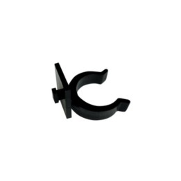 BS GANCIO ABS 28 MM ZOCCOLO RESINA ALLUMIN. 10 PZ