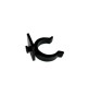 BS GANCIO ABS 28 MM ZOCCOLO RESINA ALLUMIN. 10 PZ