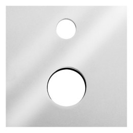 PLACCA PER MISC. INCASSO CON DEVIATORE POLAR NOSTRO ART. 272-P045 -