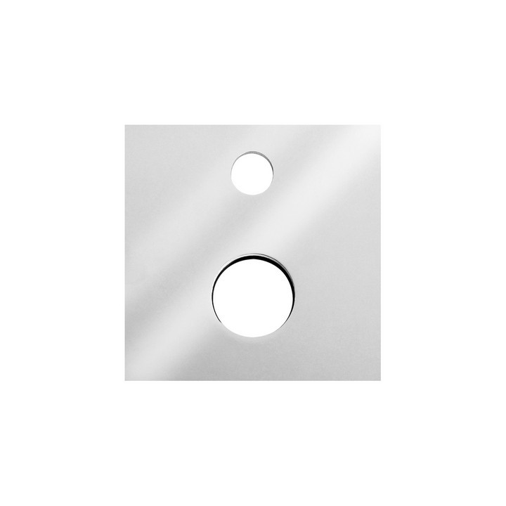 PLACCA PER MISC. INCASSO CON DEVIATORE POLAR NOSTRO ART. 272-P045 -