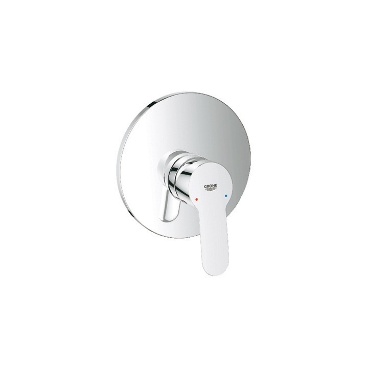 MISCELATORE MONOCOMANDO DOCCIA INCASSO LINEA BAUEDGE Cromo