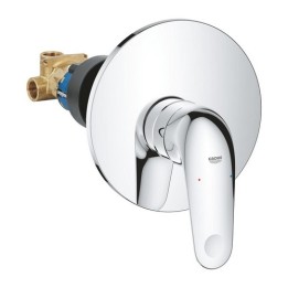 MISCELATORE MONOCOMANDO DOCCIA INCASSO EUROECO Cromo 2023