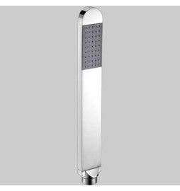 DOCCETTA RETTANGOLARE IN OTTONE "GIADA" 1 GETTO - 30x10 mm - Cromo