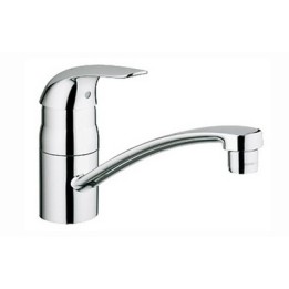MONOCOMANDO PER LAVELLO CON BOCCA GIREVOLE EUROECO Cromo