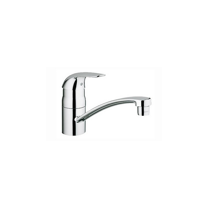 MONOCOMANDO PER LAVELLO CON BOCCA GIREVOLE EUROECO Cromo