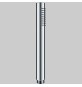 DOCCETTA TONDA IN OTTONE "PLANET" 1 GETTO - D. 22,5 mm - Cromo