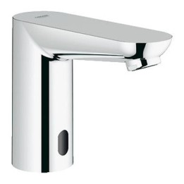 RUBINETTO ELETTRONICO PER LAVABO A BATTERIA 6V EUROECO COSMO Cromo