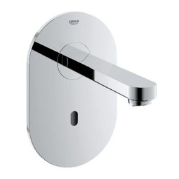 RUBINETTO ELETTRONICO PER LAVABO A CORRENTE AD INCASSO EUROECO Cromo
