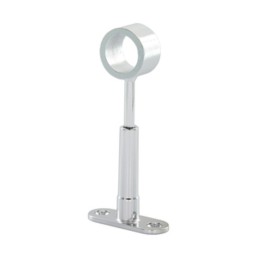 BL REGGITUBO CENTRALE TONDO REGOL 18 MM CROMATO*