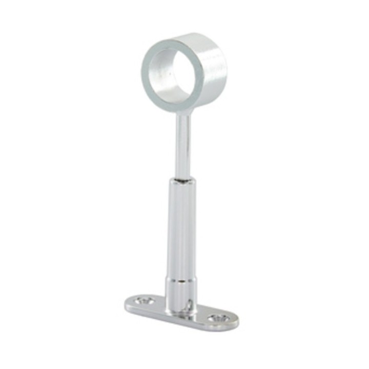 BL REGGITUBO CENTRALE TONDO REGOL 18 MM CROMATO*