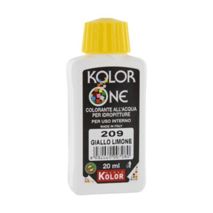 COLORANTE KOLOR ONE 20 ML GIALLO LIMONE 209