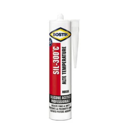 BOSTIK SILICONE SIL-300 C ALTA TEMPERAT 300 ML CART