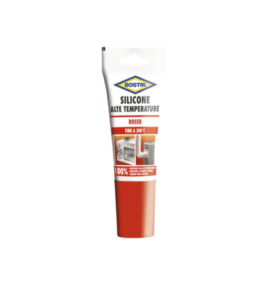 BOSTIK SILICONE SIL-300 C ALTA TEMPERAT 60 ML TUBO