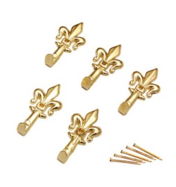 BL GANCIO P/QUADRO GIGLIO 47 MM ORO L N. 2 5 PZ*
