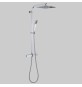 SET COLONNA STARMIX 01 QUADRO CON MISCELATORE TERMOSTATICO - Cromata