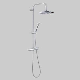 SET COLONNA STARMIX 00 TONDO CON MISCELATORE TERMOSTATICO - -