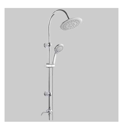 SET COLONNA ILLINOIS TONDA - Cromata