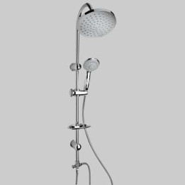 SET COLONNA TONDA C4 - Cromata