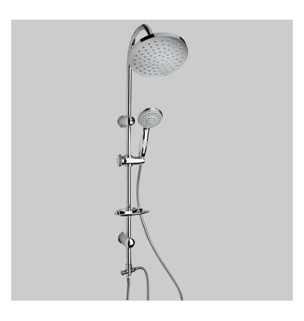 SET COLONNA TONDA C4 - Cromata