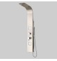 PANNELLO DOCCIA INOX MODELLO VEGA - Versione Idro