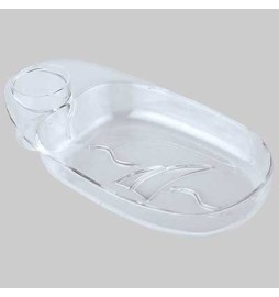 PORTASAPONE PER ASTA SALISCENDI - Cromato