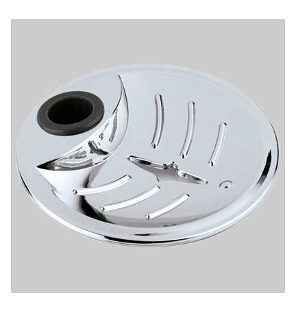 PORTASAPONE PER ASTA SALISCENDI - Cromato Ø 25