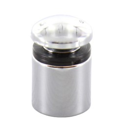 BL DISTANZIALI P/TARGA 16X25H CROMO LUCIDO 4 PZ