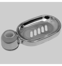 PORTA SAPONE CROMATO PER ASTA SALISCENDI PANAMA - Dm 19