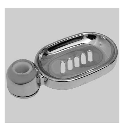 PORTA SAPONE CROMATO PER ASTA SALISCENDI PANAMA - Dm 19