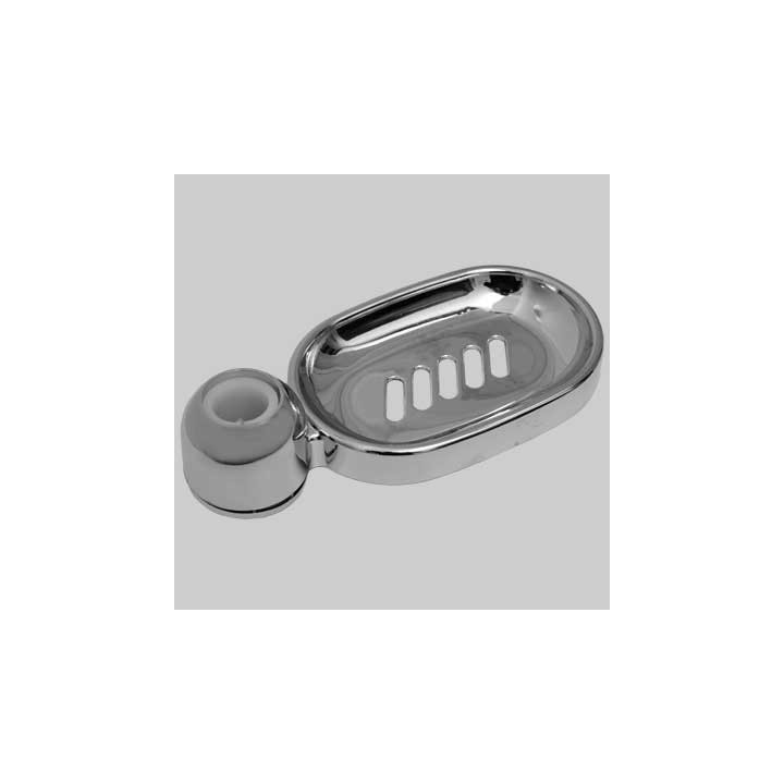 PORTA SAPONE CROMATO PER ASTA SALISCENDI PANAMA - Dm 19